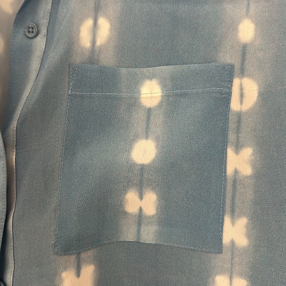 Rails Button Up Silk Shirt - Picture 3 of 5